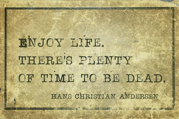 Cieszyć się życiem Andersen — Zdjęcie stockowe