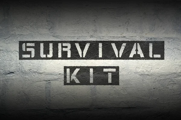 Survival kit Gr — Stock Fotó