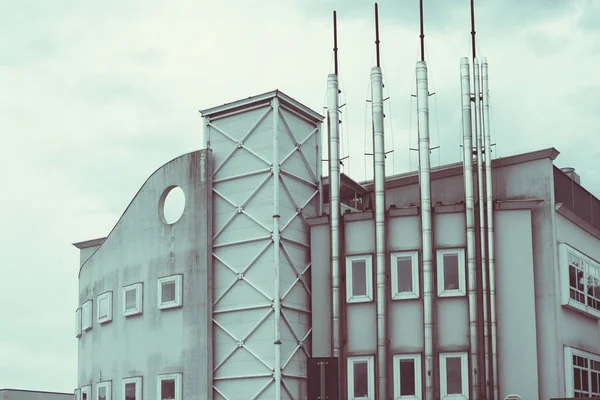 Edificio industriale della fabbrica — Foto Stock