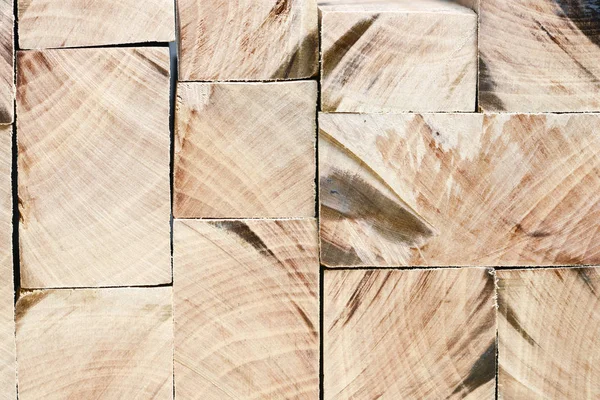 Bloques de madera pila —  Fotos de Stock