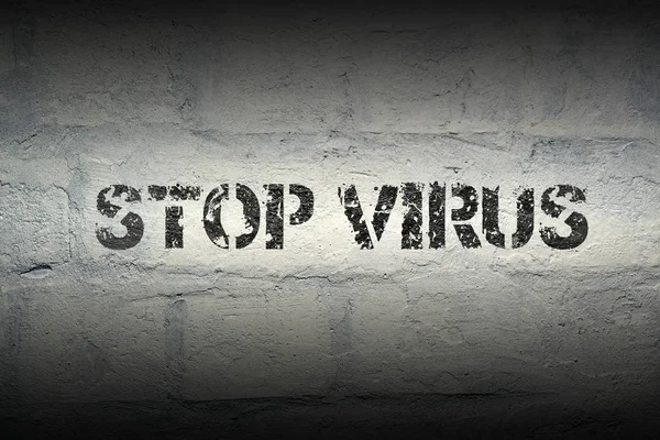 Parar vírus GR — Fotografia de Stock