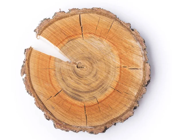 Potongan kayu yang retak — Stok Foto