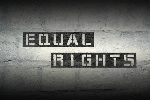 Equal rights gr — Stock Photo, Image