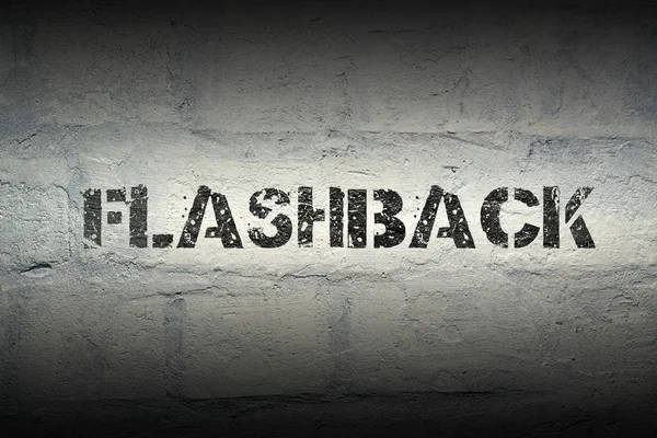 Flashback word gr — Stock Photo, Image