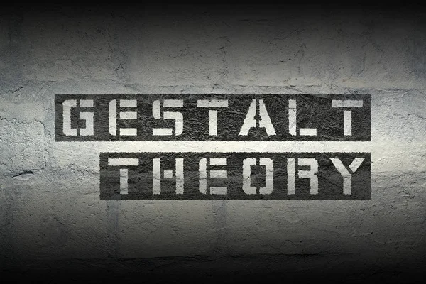 Gestalt theory gr — 스톡 사진