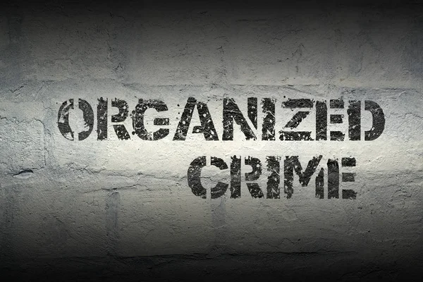 Przestępczości zorganizowanej gr — Zdjęcie stockowe