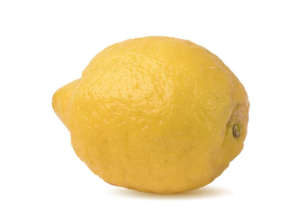 Fruta de limón madura sobre blanco — Foto de Stock