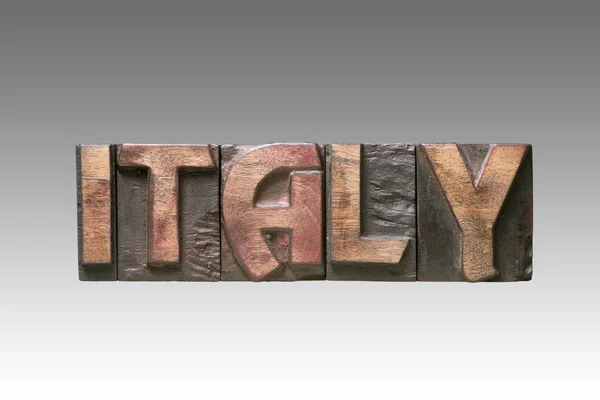 Italien vintage type — Stockfoto