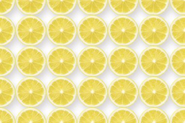 limon dilimleri desen beyaz