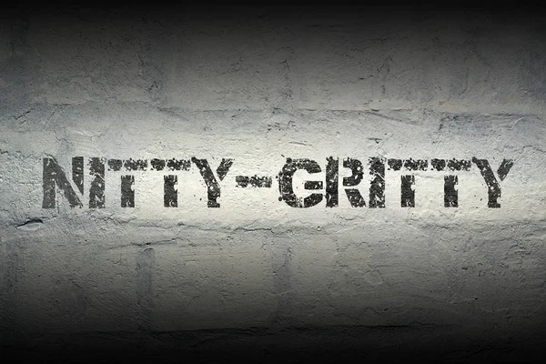 Mot nitty-gritty gr — Photo