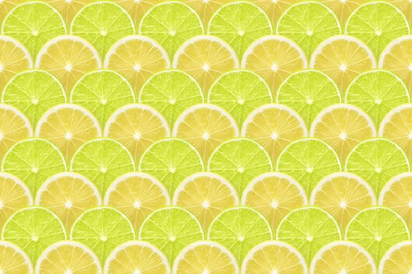 limon ve kireç dilimleri desen