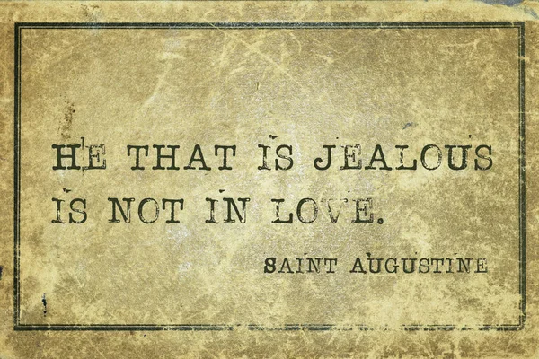 Kıskanç Saint Augustine — Stok fotoğraf