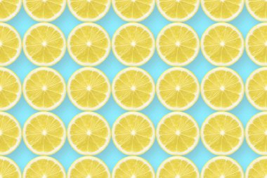 Mavi limon dilimleri