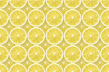 büyük limon dilimleri desen