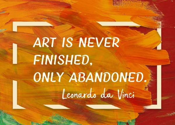 art finished Da Vinci