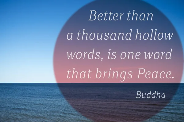 Ger fred Buddha — Stockfoto