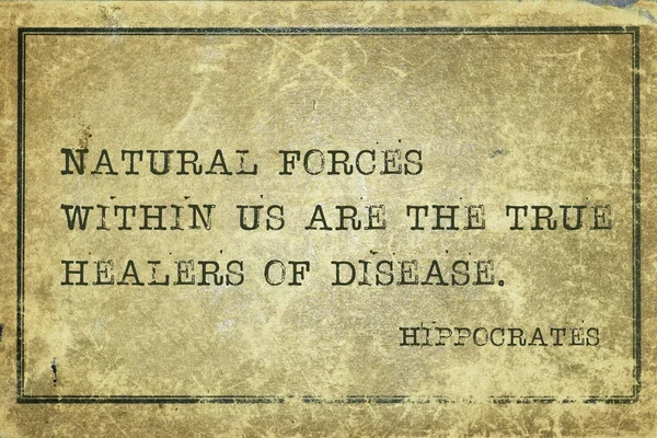 Natural forces Hippocrates