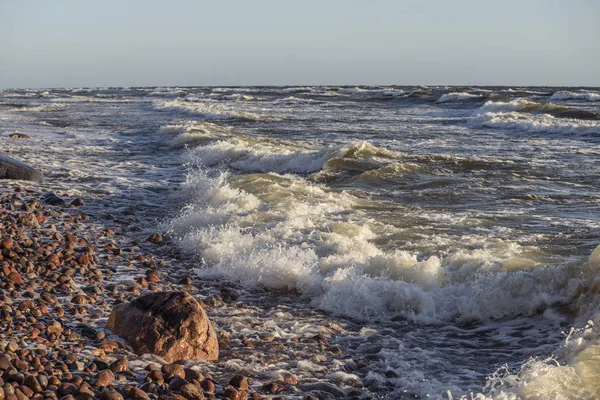 Sea surf pebbles — Stock Photo, Image