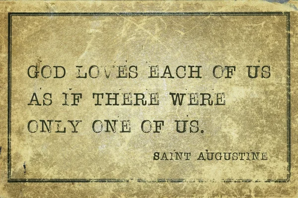 god love Saint Augustine