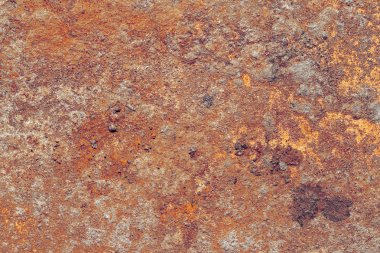 Aşınmış paslı doku