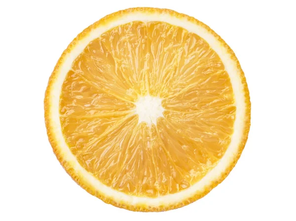 Яскравий соковитий апельсиновий шматочок — стокове фото
