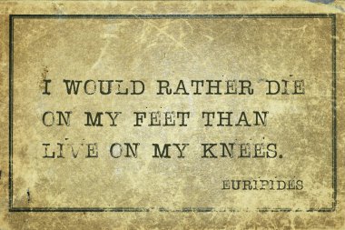 rather die Euripides