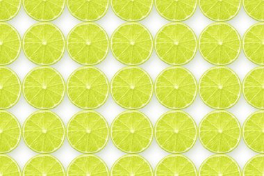 Beyaz kireç dilimleri desen