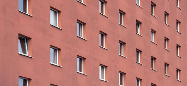 Parete panoramica dell'edificio — Foto Stock