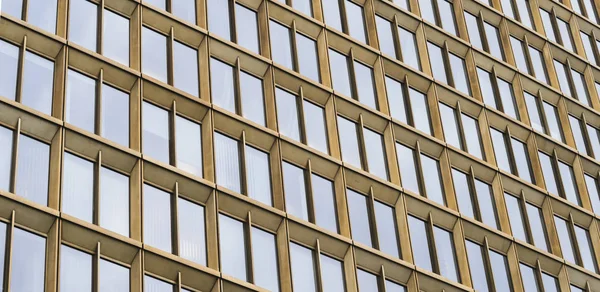 Glass wall perspective — Stock Photo, Image