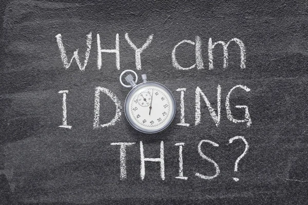 Neden seyretmek yapıyorum