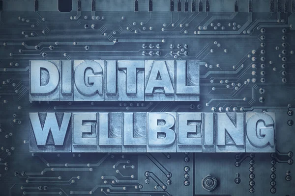 digital wellbeing - pc board