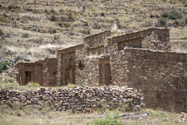 Oude Inca ruïnes — Stockfoto