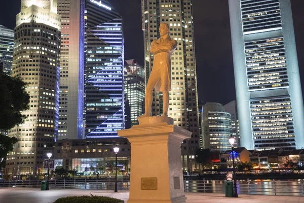 Raffles' Landing Site — Stock Photo, Image