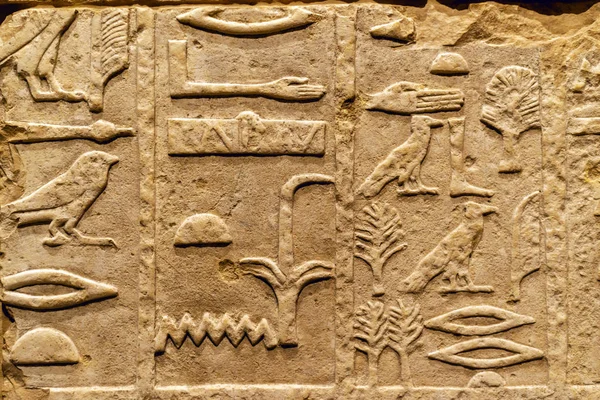 Symbole starożytnego Egiptu — Zdjęcie stockowe