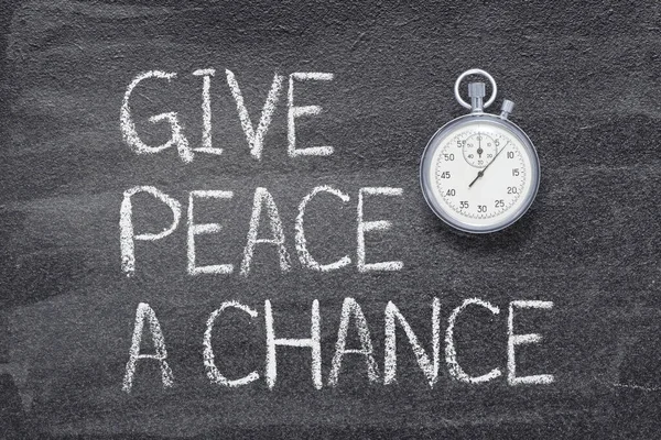 Give peace a chance watch — Φωτογραφία Αρχείου