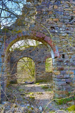 Mitten im Wald / Eine Ruine einer alten Fabrik 