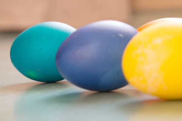 Multucolored Easter eggs — Stock Photo, Image