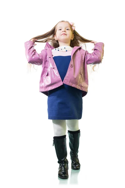 Colegiala en uniforme — Foto de Stock