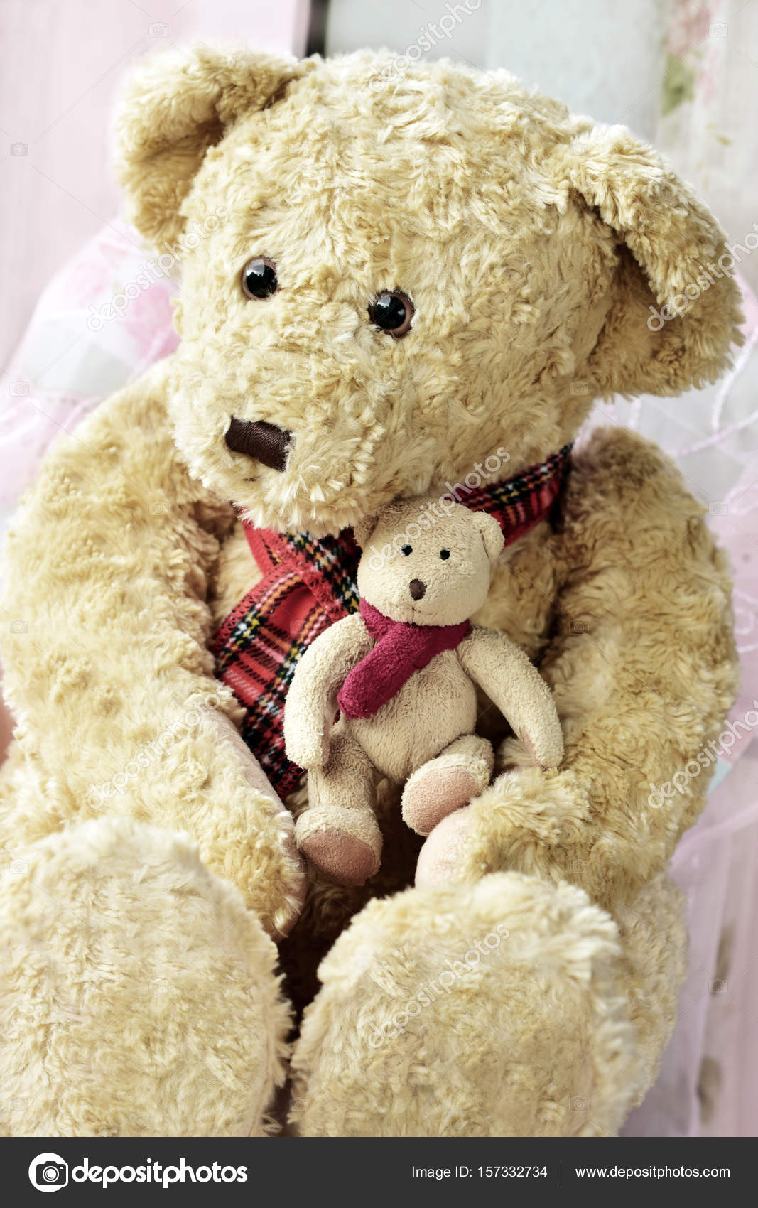 vintage style teddy bear