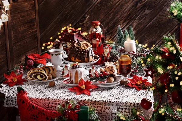 Dolce Natale in stile rustico — Foto Stock