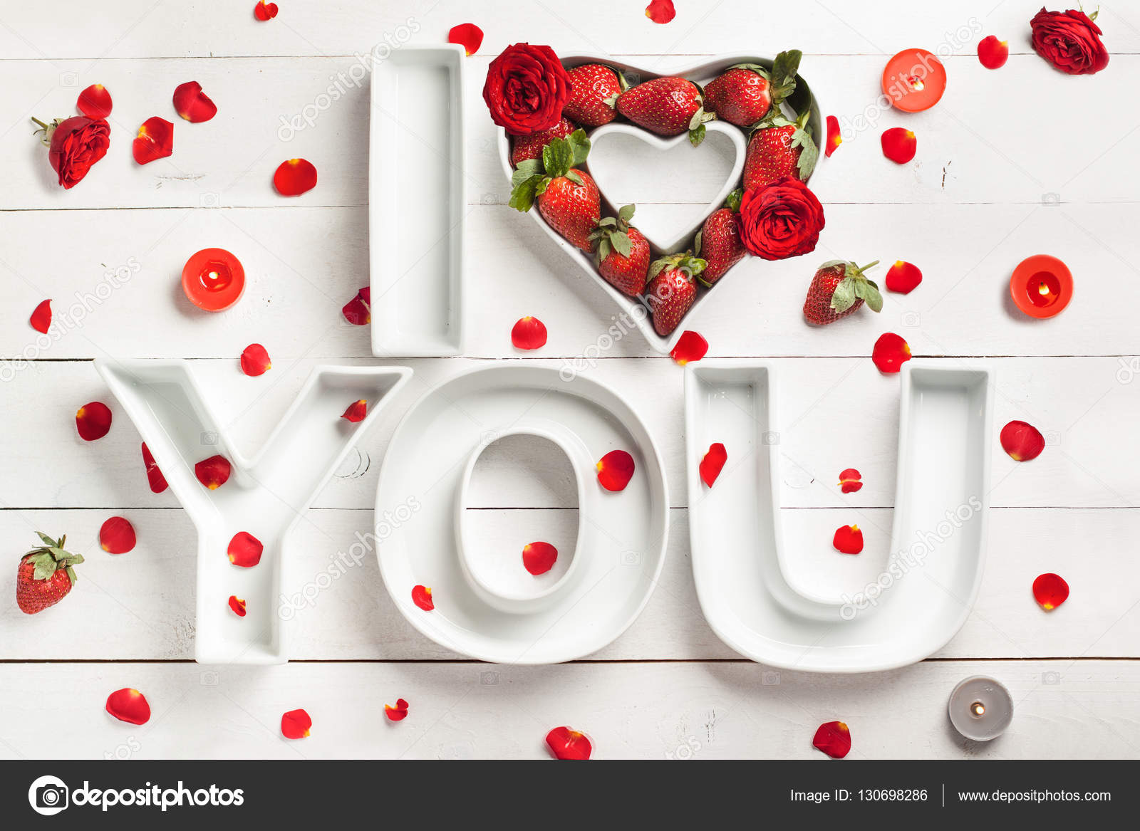 Decorative Letters I Love You Stock Photo Image By C Contrse