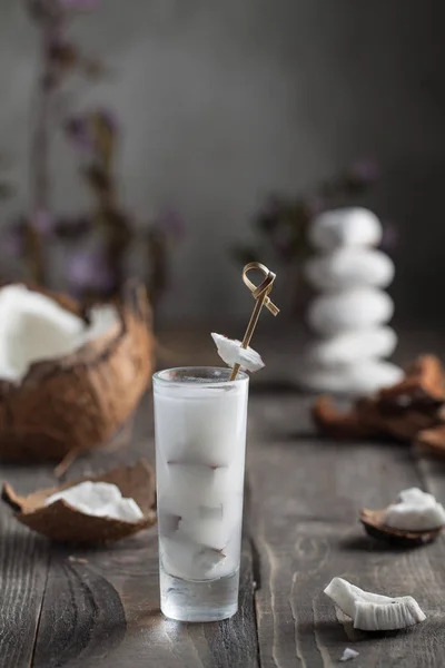 Licor de coco cremoso — Fotografia de Stock