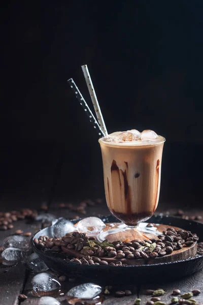 Hideg csokoládé kávé — Stock Fotó