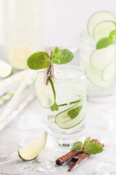 Cold detox cocktail — Stock Photo, Image