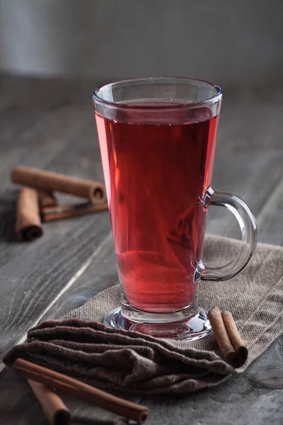 Hot berry spice punch — Stock Photo, Image