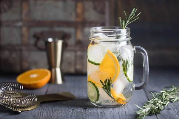 Limonada de laranja caseira — Fotografia de Stock