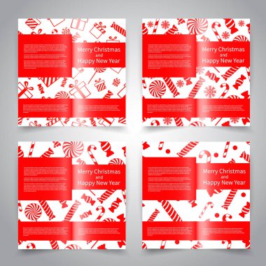 Noel broşür tasarımı