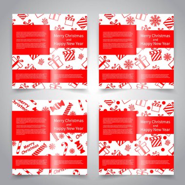 Noel broşür tasarımı