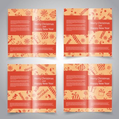 Noel broşür tasarımı