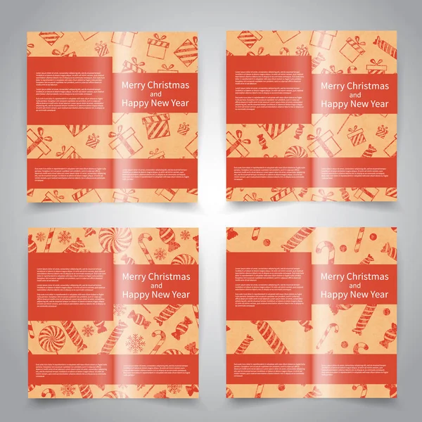 Noel broşür tasarımı